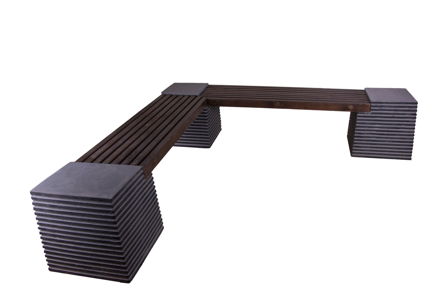 Concrete Garden Bench