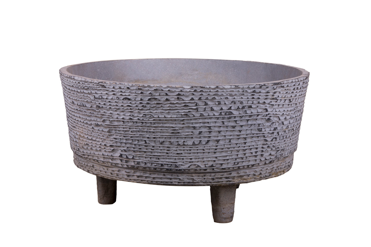 Greek Box With Rocks Classic Greek Basin – Rocks and pots