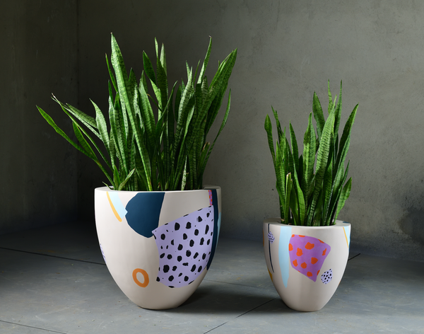 Abstract Pot – Rocks and pots